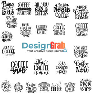 35 Minimalist Coffee Lover designs